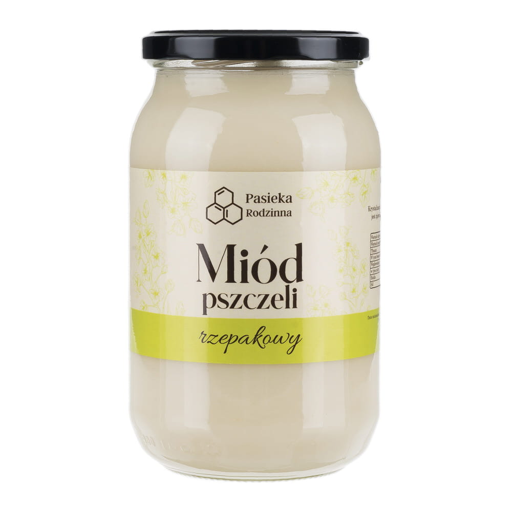 Miód rzepakowy 1150g Świeży 2026