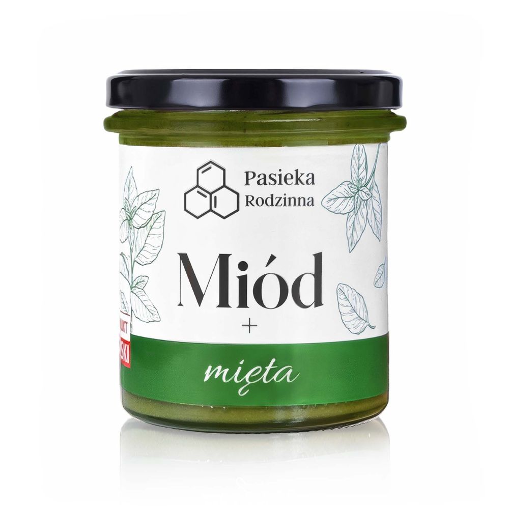 Miód z miętą 410g