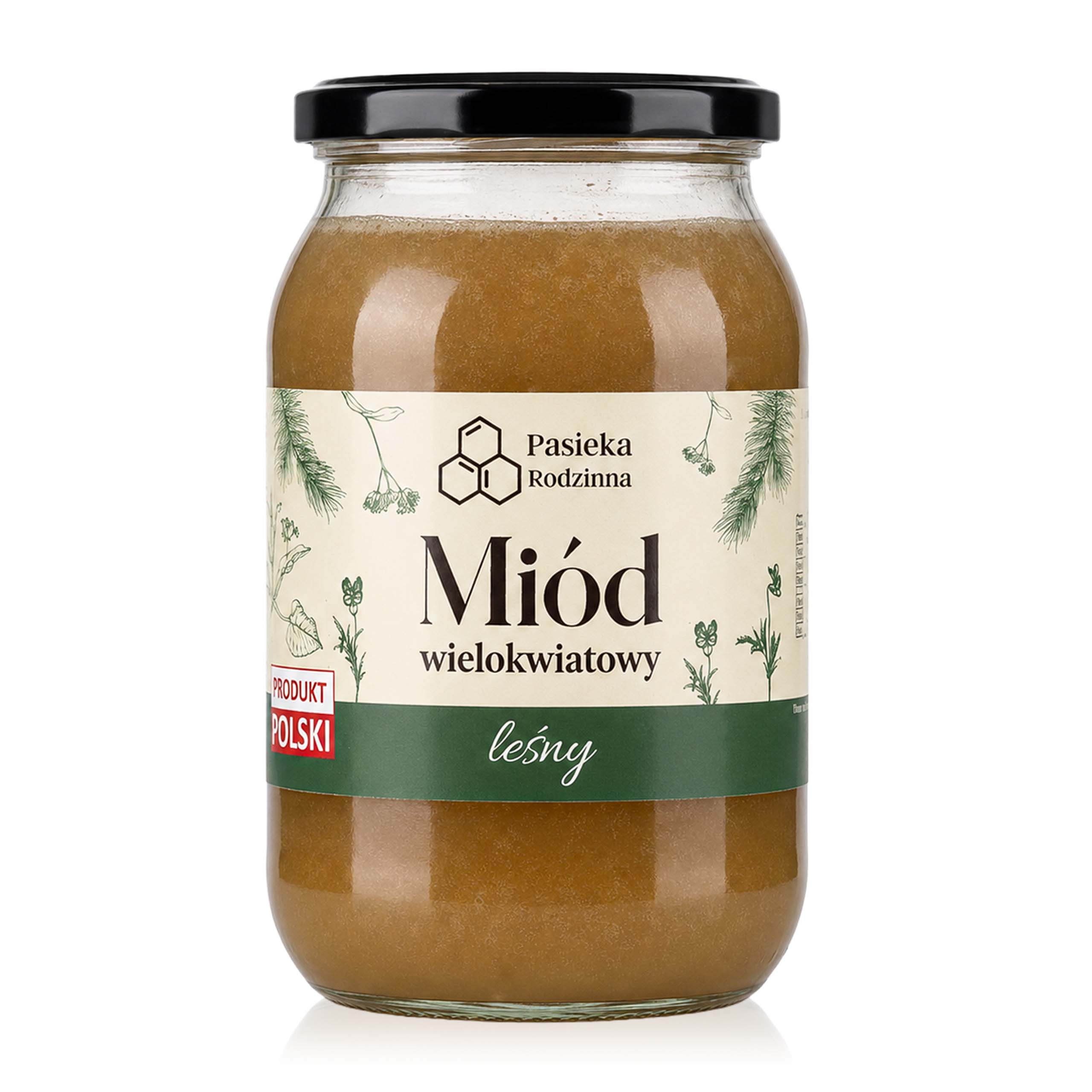 Miód leśny wielokwiatowy 1150g
