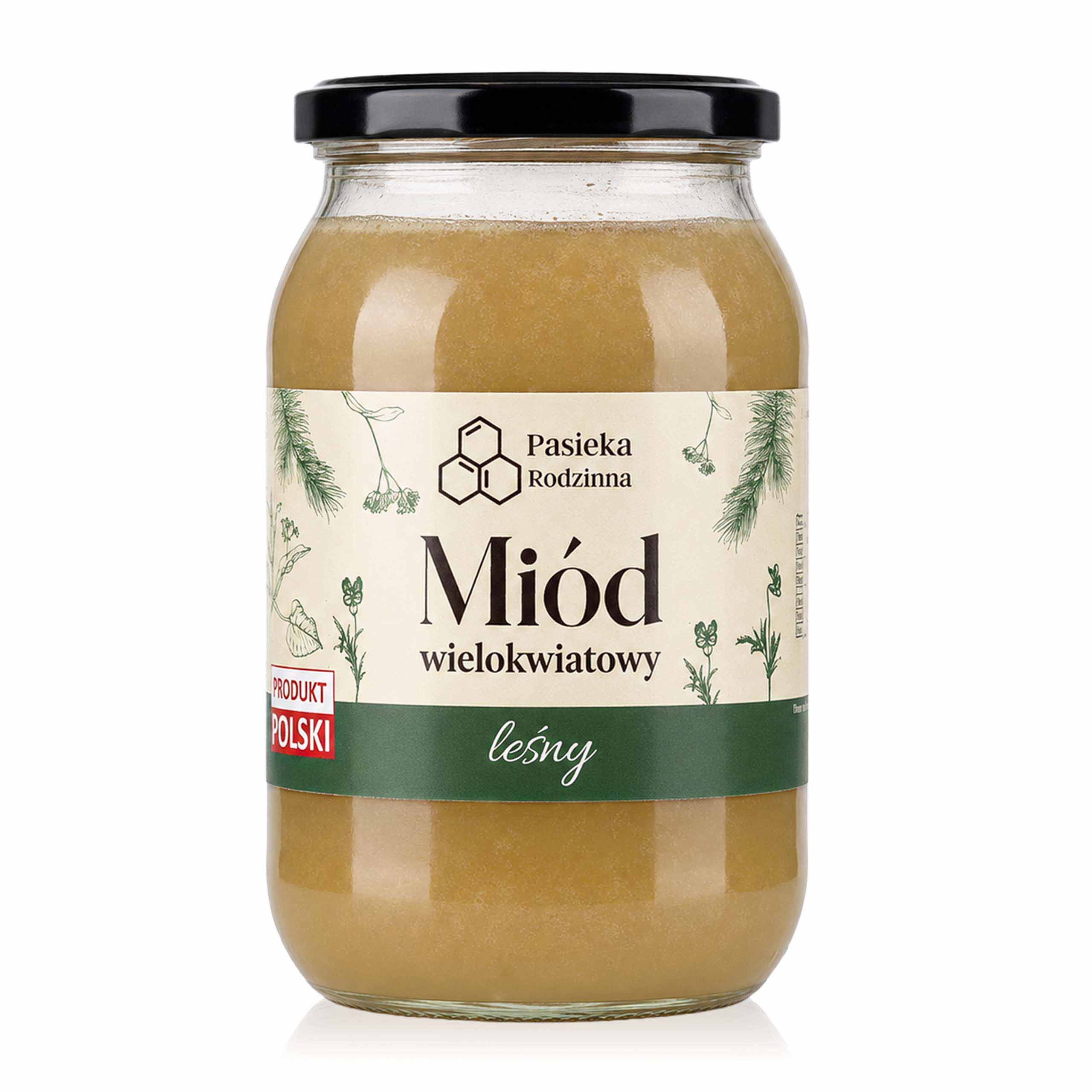 Miód leśny wielokwiatowy 1150g